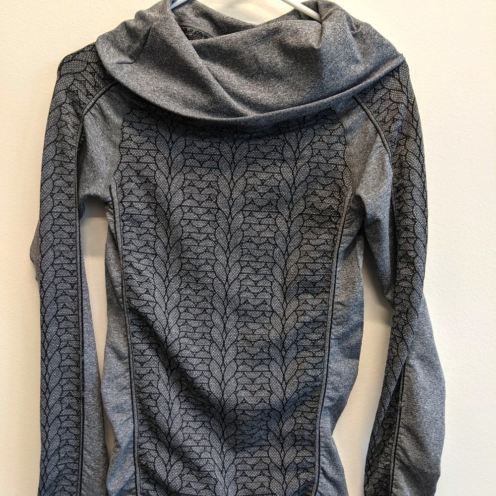Mondetta Gray Athletic Patterned Jacket - Picture 1 of 5
